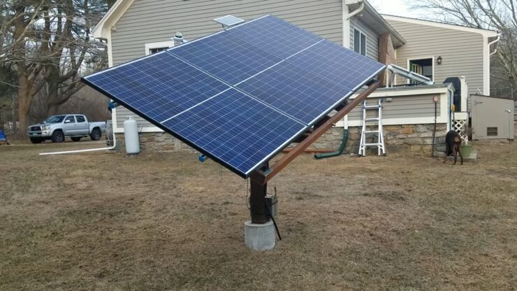 Dual-axis Solar Tracker