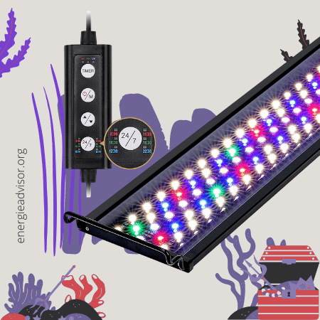 Hygger 14W 24-7 Lighting Aquarium LED Light